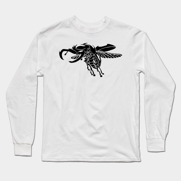 Beetle Long Sleeve T-Shirt by ErisMarie